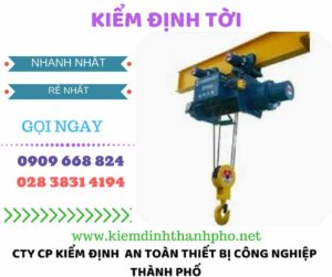 hình ảnh kiểm định tời