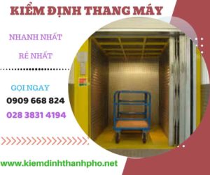 Hình ảnh kiểm định thang máy