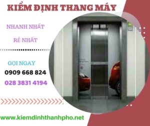 Hình ảnh kiểm định thang máy