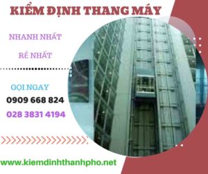 Hình ảnh kiểm định thang máy