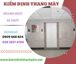 Hình ảnh kiểm định thang máy