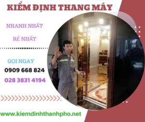 Hình ảnh kiểm định thang máy