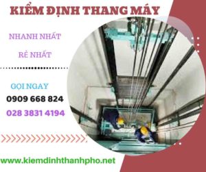 Hình ảnh kiểm định thang máy