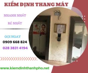 Hình ảnh kiểm định thang máy