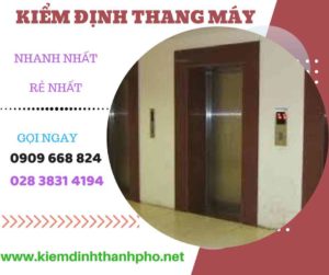 Hình ảnh kiểm định thang máy