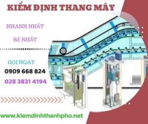 Hình ảnh kiểm định thang máy