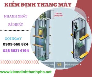 Hình ảnh kiểm định thang máy