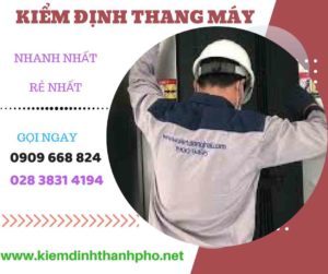 Hình ảnh kiểm định thang máy