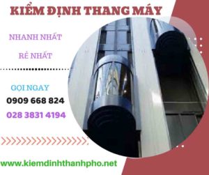 Hình ảnh kiểm định thang máy