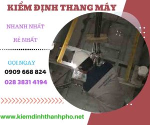 Hình ảnh kiểm định thang máy