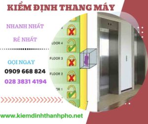 Hình ảnh kiểm định thang máy