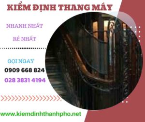 Hình ảnh kiểm định thang máy