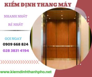 Hình ảnh kiểm định thang máy