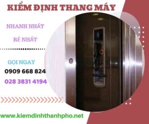 Hình ảnh kiểm định thang máy