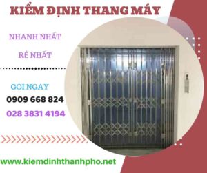 Hình ảnh kiểm định thang máy