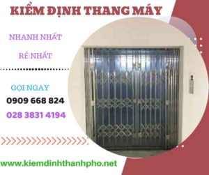 Hình ảnh kiểm định thang máy