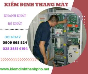 Hình ảnh kiểm định thang máy