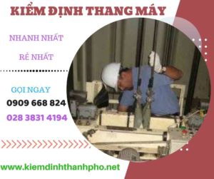 Hình ảnh kiểm định thang máy