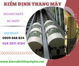 Hình ảnh kiểm định thang máy