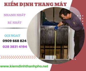 Hình ảnh kiểm định thang máy