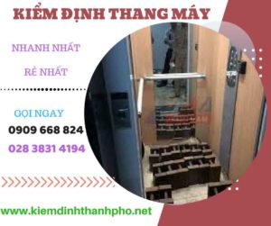 Hình ảnh kiểm định thang máy