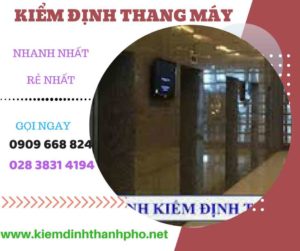 Hình ảnh kiểm định thang máy