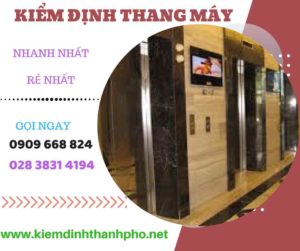 Hình ảnh kiểm định thang máy