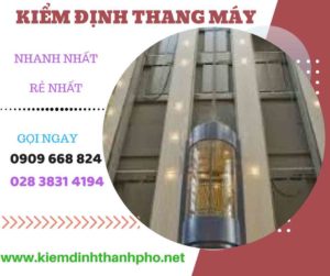 Hình ảnh kiểm định thang máy