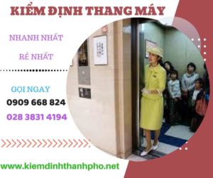 Hình ảnh kiểm định thang máy