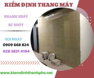 Hình ảnh kiểm định thang máy