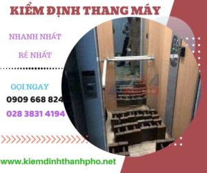 Hình ảnh kiểm định thang máy