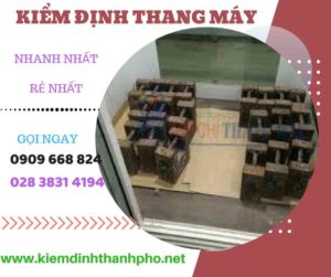 Hình ảnh kiểm định thang máy