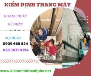 Hình ảnh kiểm định thang máy