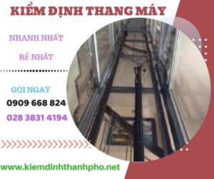 Hình ảnh kiểm định thang máy