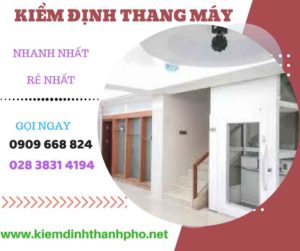 Hình ảnh kiểm định thang máy