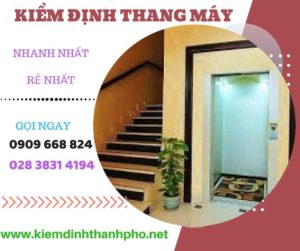 Hình ảnh kiểm định thang máy