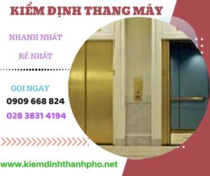 Hình ảnh kiểm định thang máy