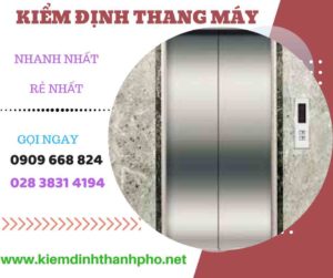 Hình ảnh kiểm định thang máy