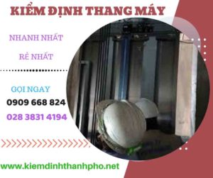 Hình ảnh kiểm định thang máy