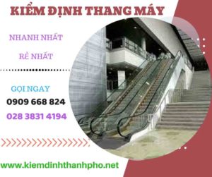 Hình ảnh kiểm định thang máy