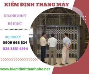 Hình ảnh kiểm định thang máy