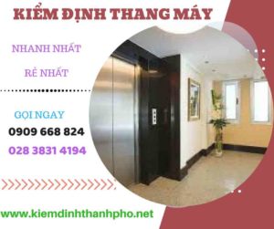 Hình ảnh kiểm định thang máy