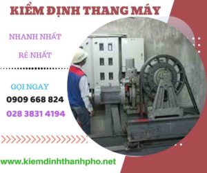 Hình ảnh kiểm định thang máy