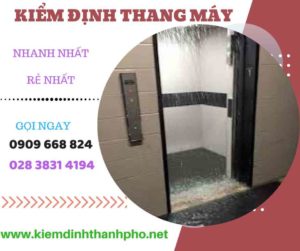 Hình ảnh kiểm định thang máy