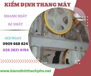 Hình ảnh kiểm định thang máy