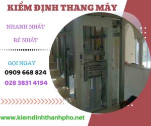 Hình ảnh kiểm định thang máy