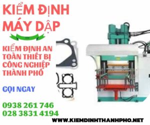 hình ảnh kiểm định máy dập