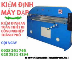 hình ảnh kiểm định máy dập