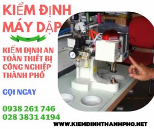 hình ảnh kiểm định máy dập