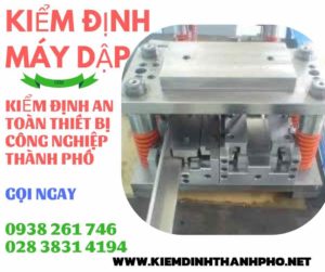 hình ảnh kiểm định máy dập